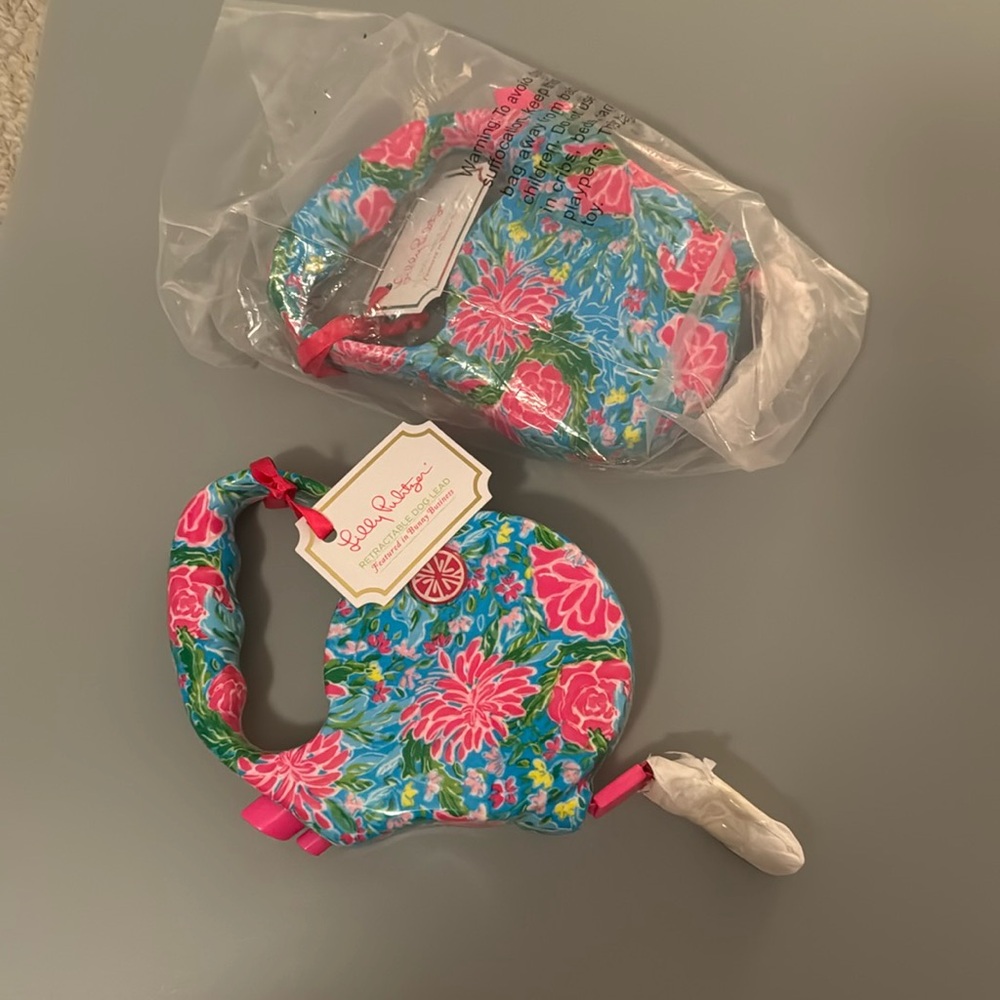 Lot of 2 Lilly Pulitzer Dog Leashes